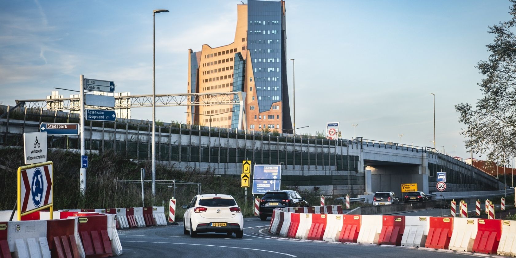 Verbinding naar Ring West en Julianaplein vijf weken dicht
