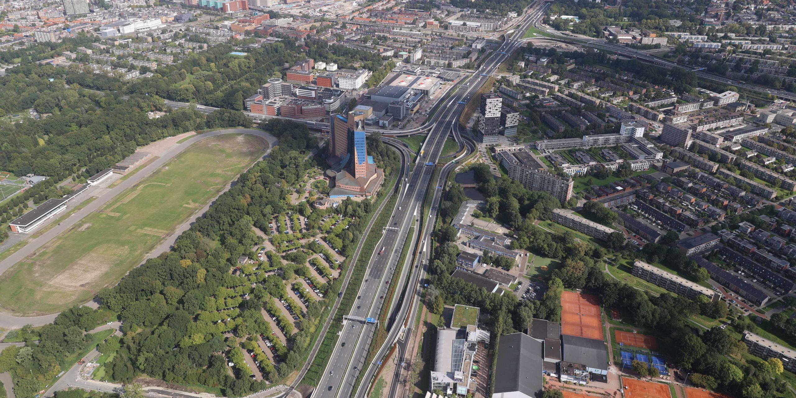Ring Verbinding Verbinding rotondes Stadspark naar Ring West en Ring Zuid dicht ...