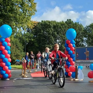 Kinderen enthousiast over kinderfietsroute Zoutkamp
