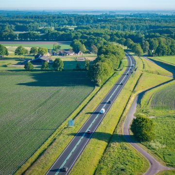 N34 dicht tussen De Punt (A28) en verkeersplein Gieten