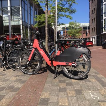 Nieuwe deelfietsen in Groningen